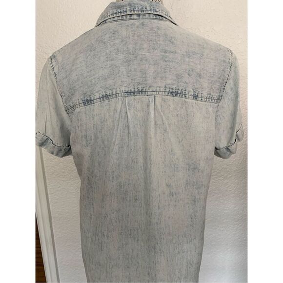 Rails Valerie Shift Dress Light Acid Wash‎ Size XS - Picture 8 of 12